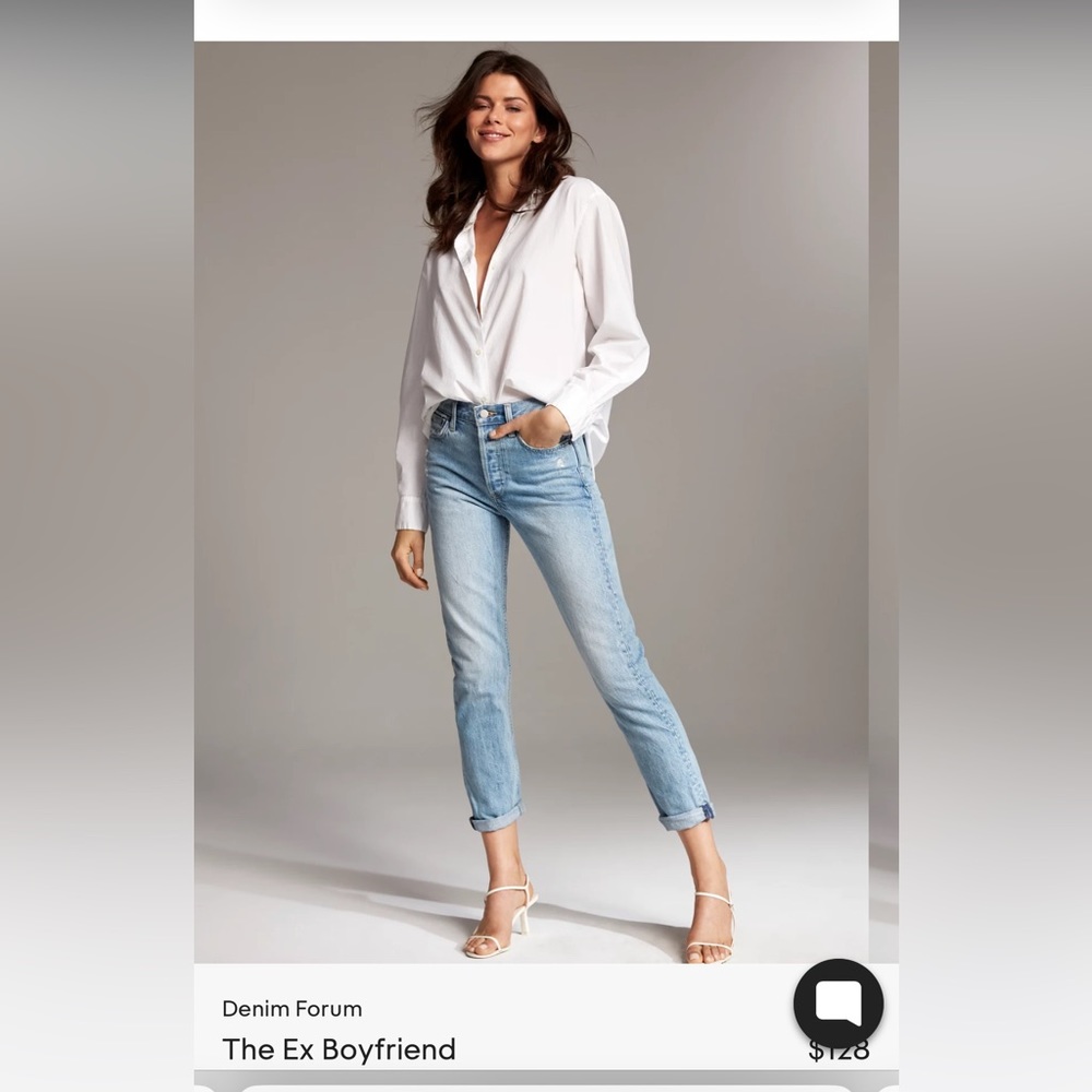 Denim Forum (Aritzia) The Ex Boyfriend jeans